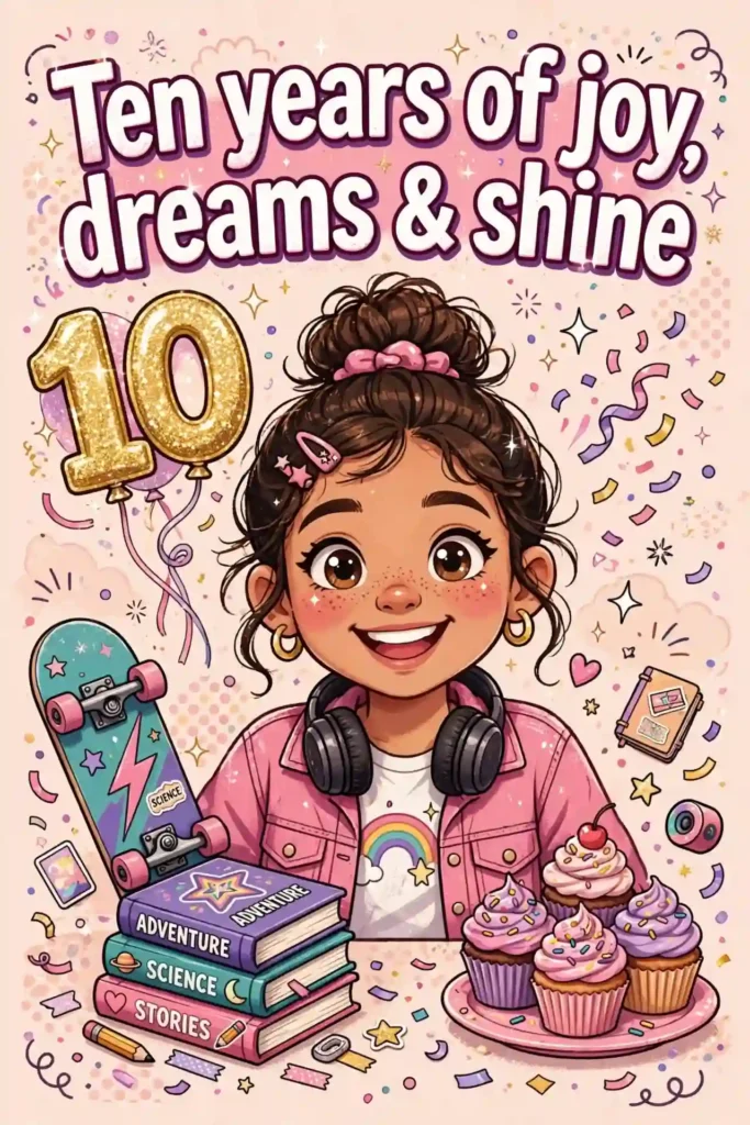 10th Birthday Wishes for Daughter