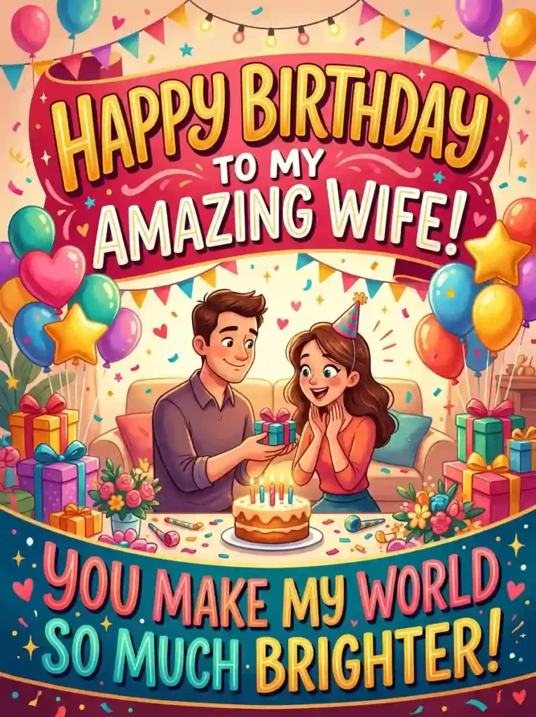Beautiful Birthday Messages for Wife