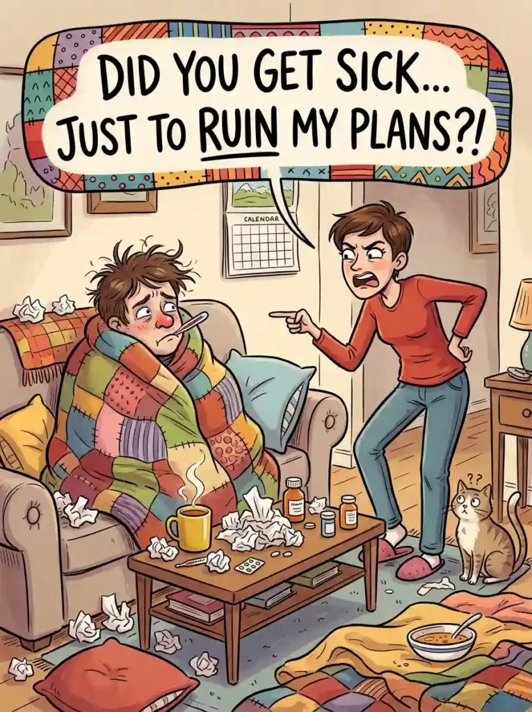 Blaming Them for Being Sick