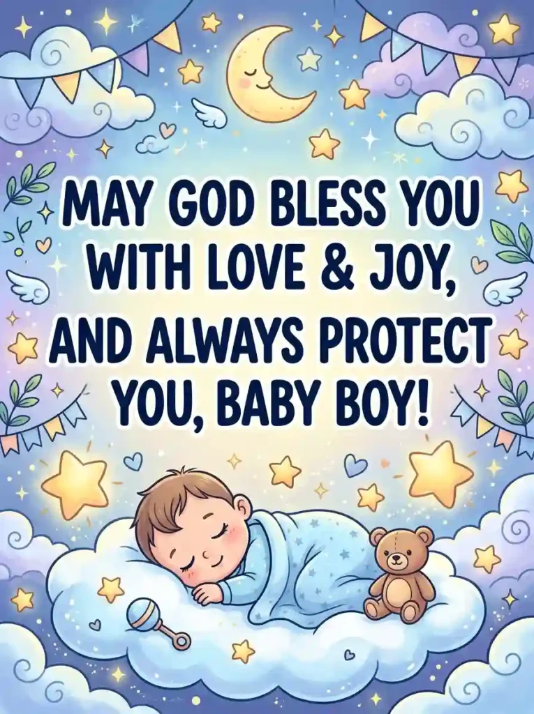 Blessings and Prayers for Your Baby Boy