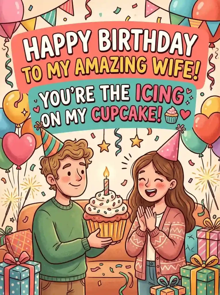 Cute Birthday Messages for Your Wife
