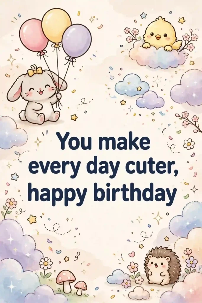 Cute Birthday Quotes for a Special Person