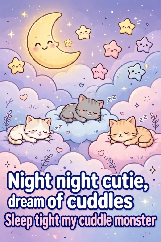Cute Good Night Love Wishes
