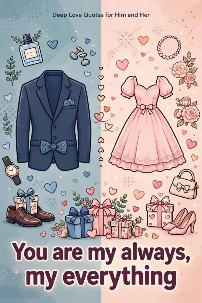Deep Love Quotes for Him and Her