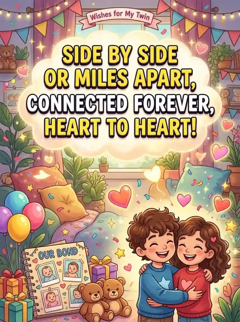 Emotional Wishes for Twin Siblings