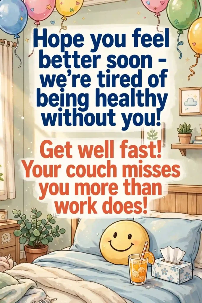 Funny Get Well Soon Messages