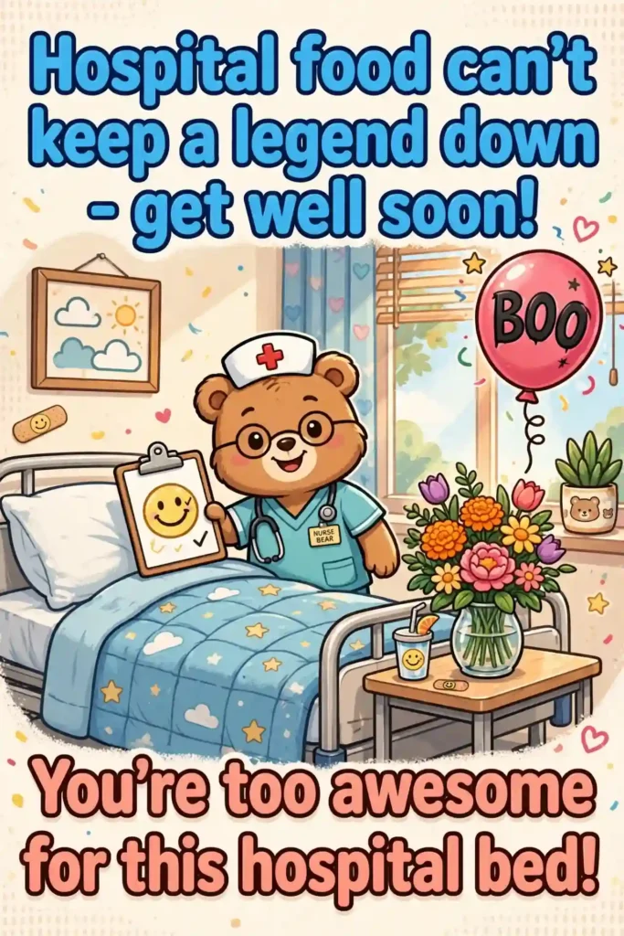 Get Well Soon Jokes for Friends
