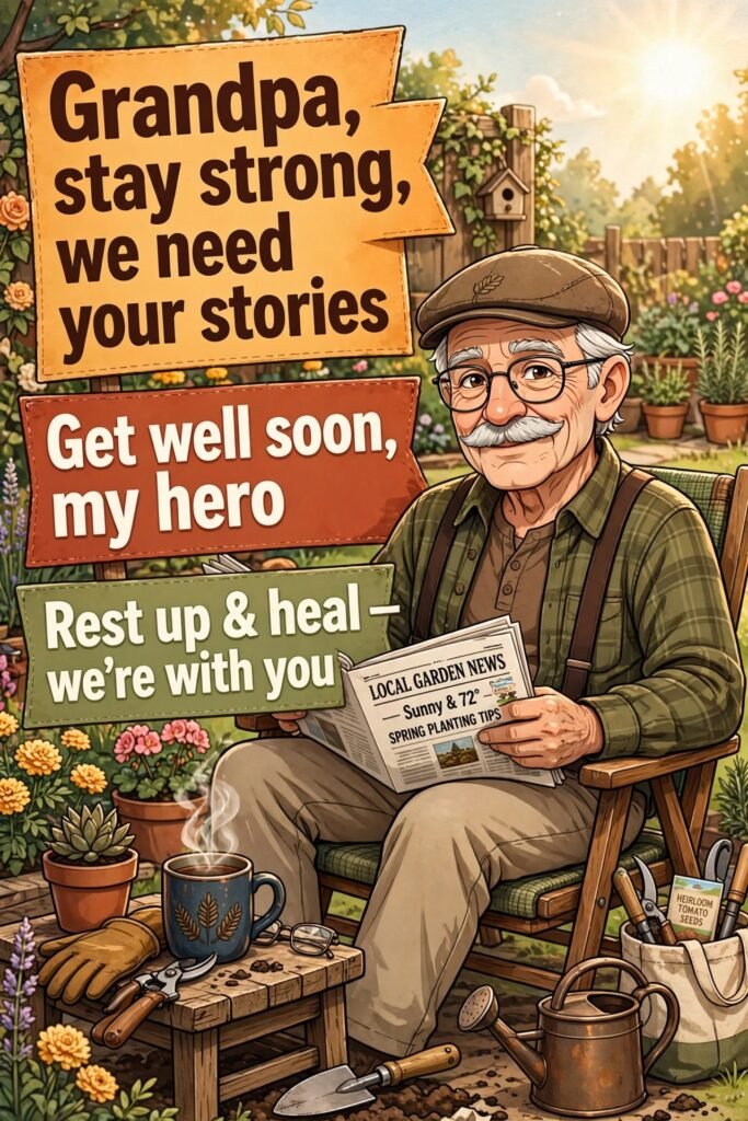 Get Well Soon Wishes for Grandpa