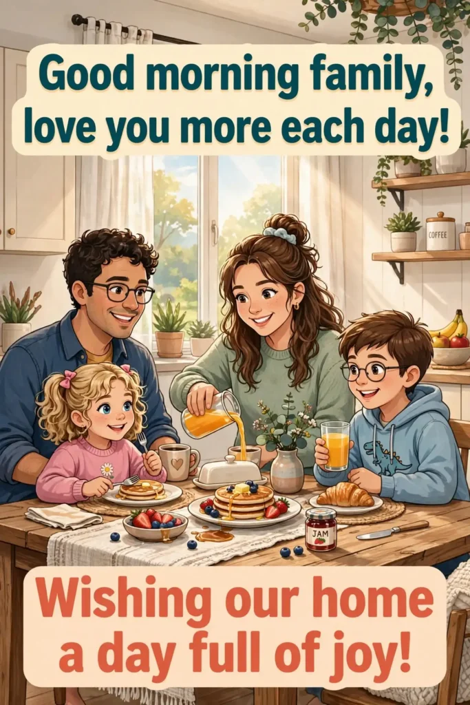 Good Morning Wishes for Family