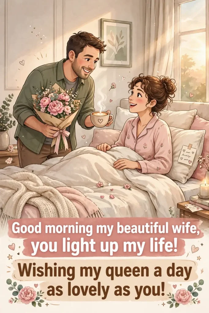 Good Morning Wishes for Husband