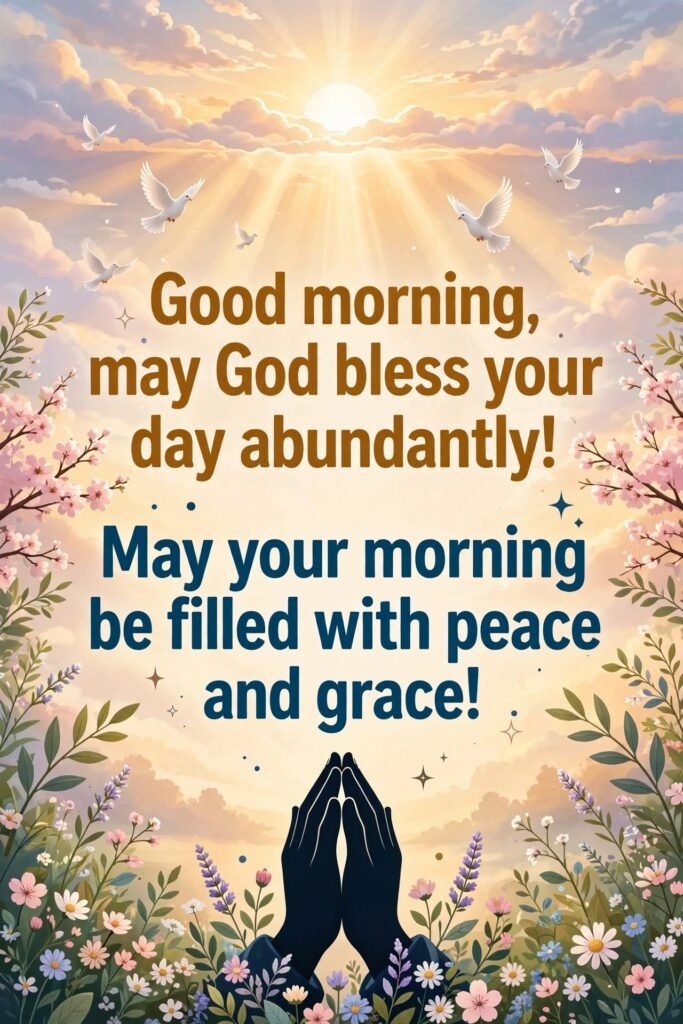 Good Morning Wishes with Blessings