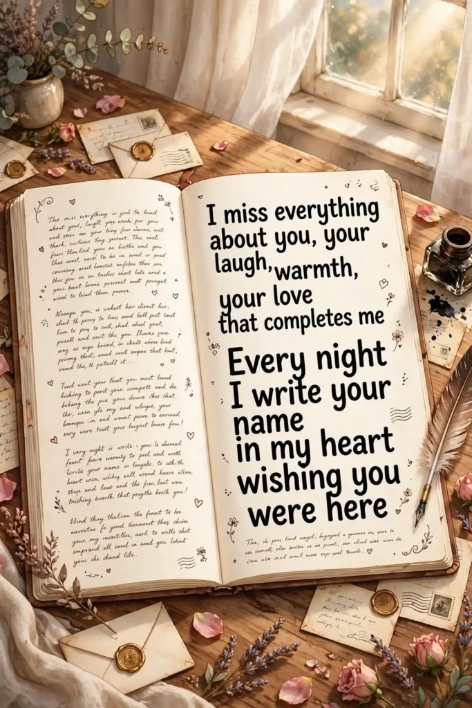 Good Night I Miss You Messages for Her