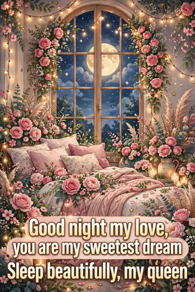 Good Night Love Wishes for Her