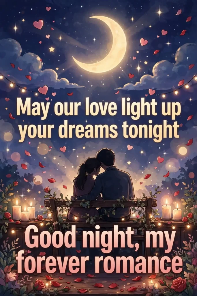 Good Night Love Wishes for Him