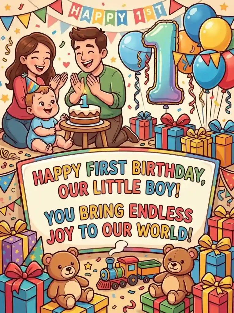 Heartwarming Messages for a Son Turning One