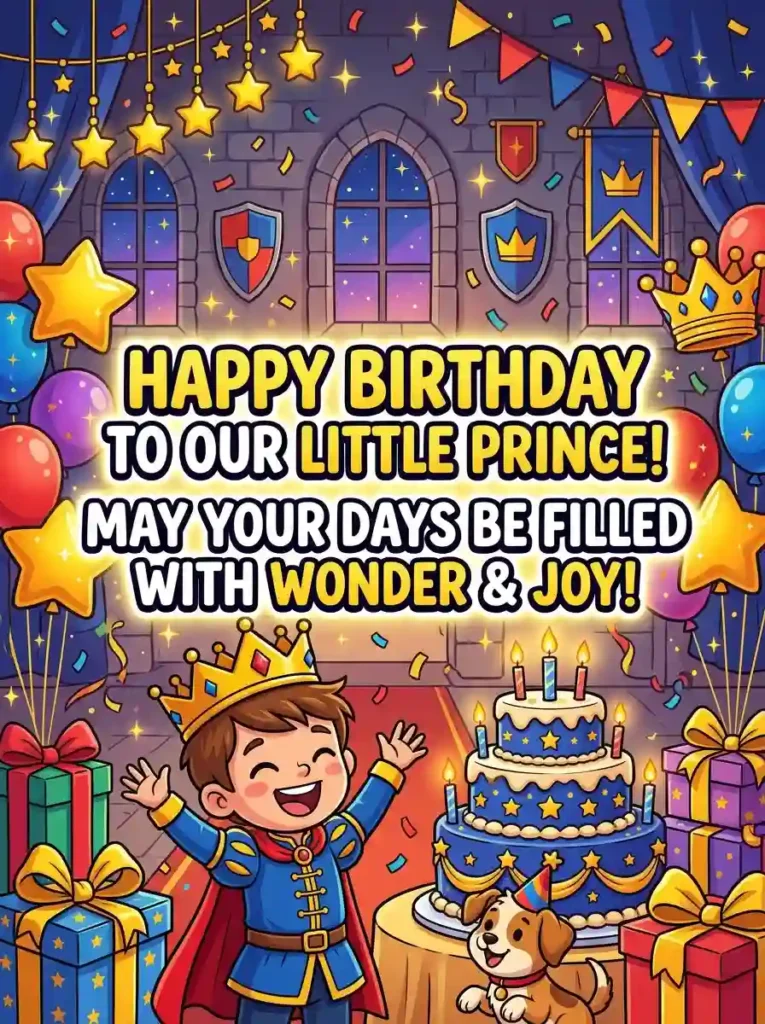 Meaningful Wishes for Your Little Prince’s Birthday
