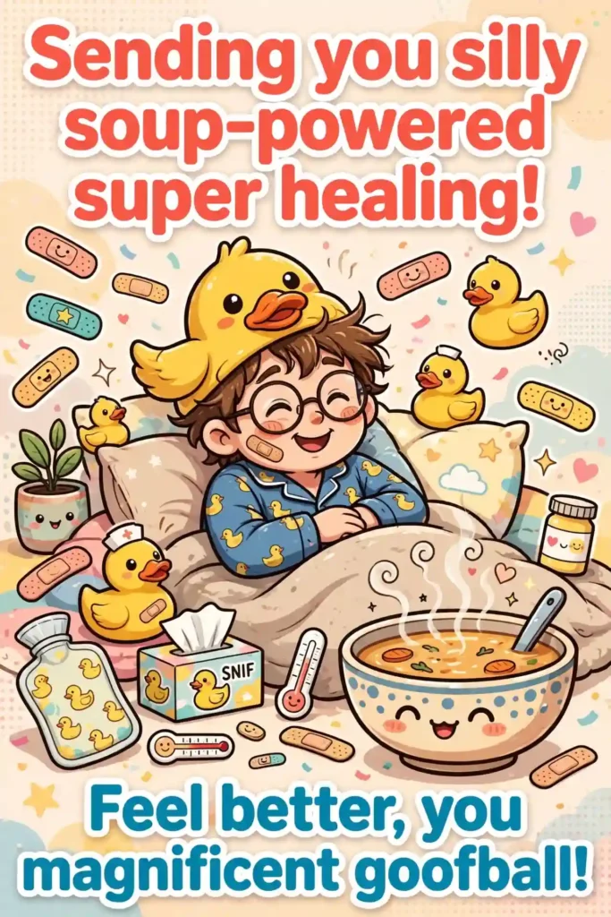 Playful Get Well Soon Texts