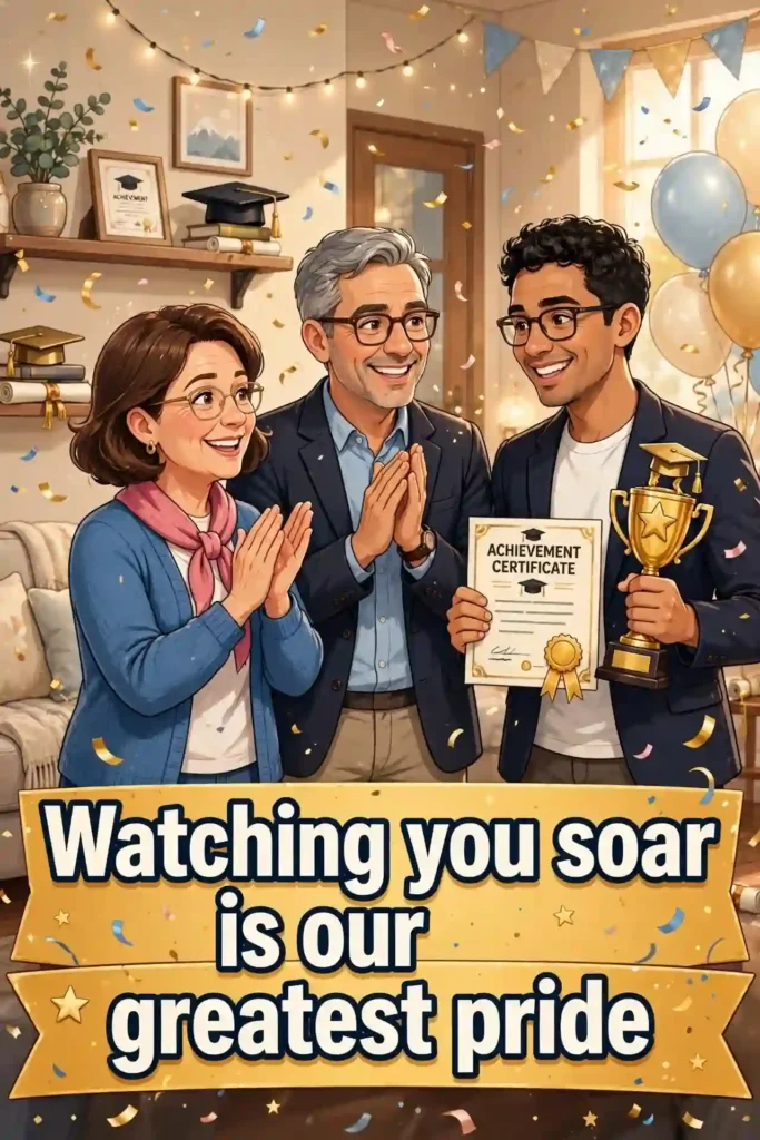 Proud Parents Birthday Wishes for Son
