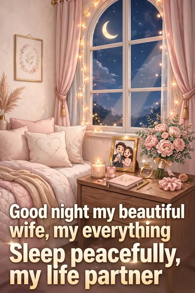 Romantic Good Night Love Wishes