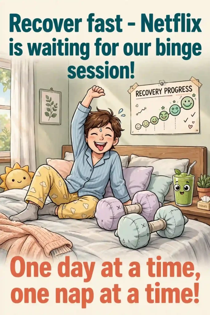 Short Funny Recovery Messages