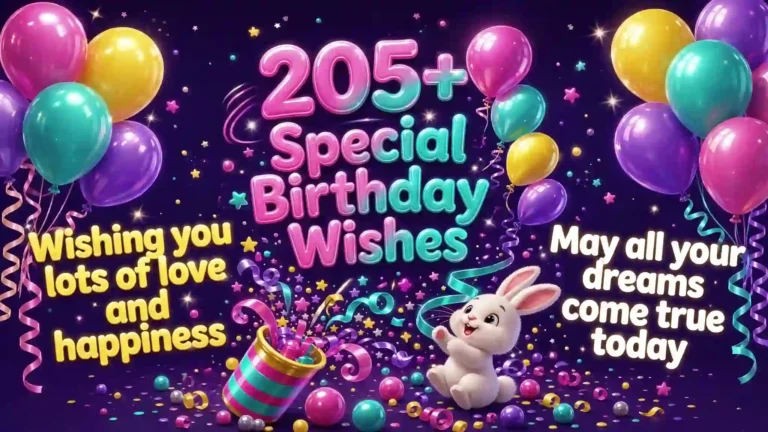205+ Special Birthday Wishes for Someone Who Deserves the Best 205+ Special Birthday Wishes for Someone Who Deserves the Best