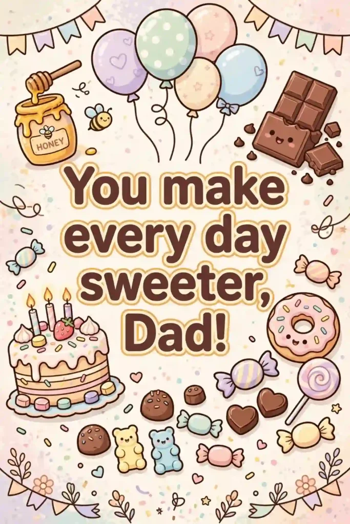 Sweet Birthday Messages for Father