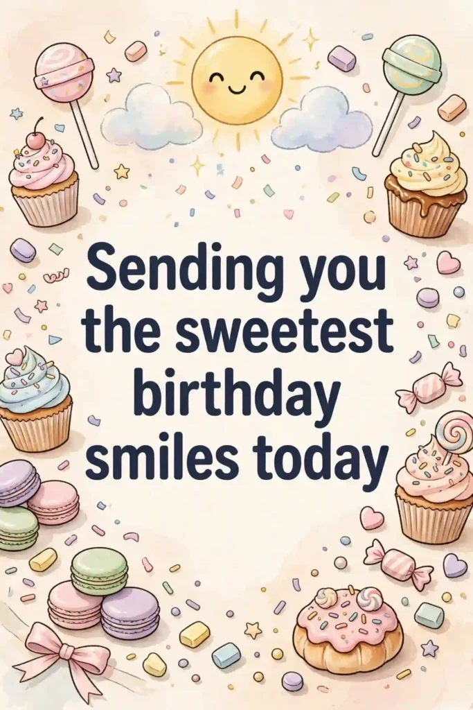 Sweet Birthday Quotes to Make Them Smile