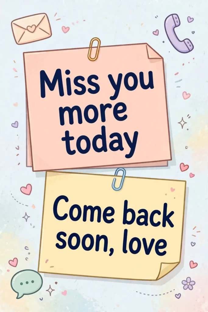 Sweet I Miss You Messages for Her