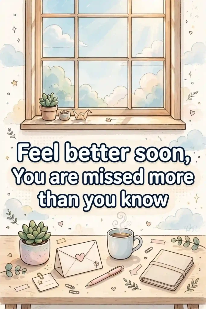 Sweet Messages for a Quick Recovery