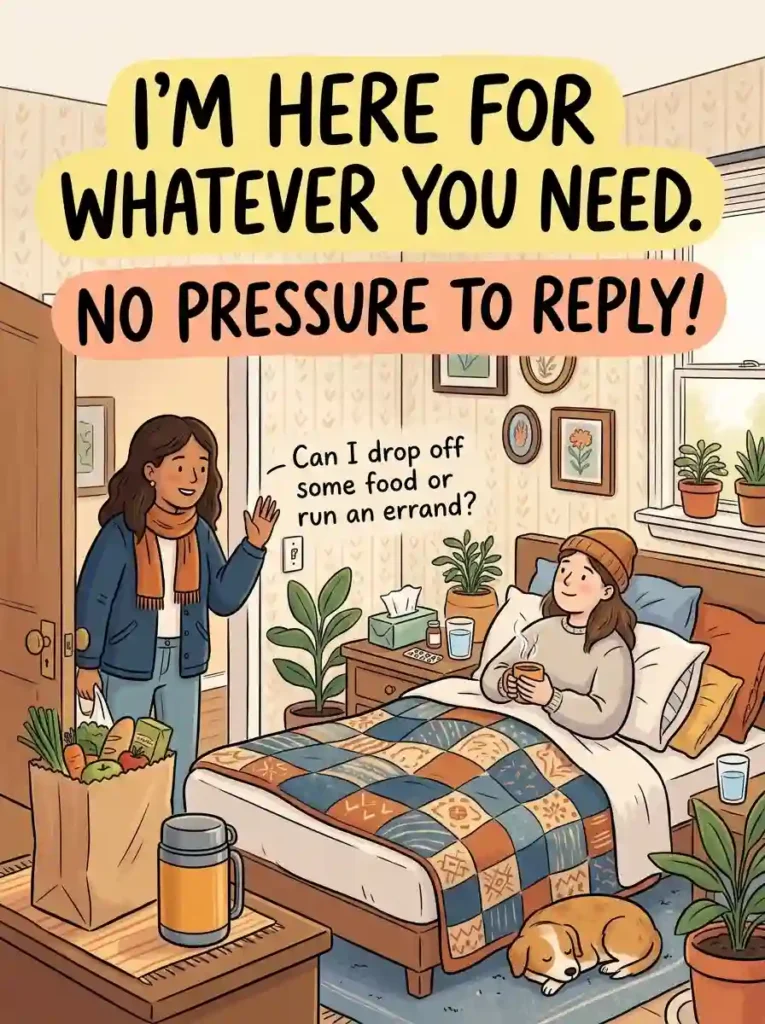 What to Say to Someone Sick Instead