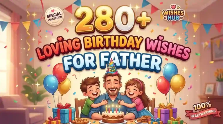 280+ Loving Birthday Wishes for Father to Celebrate His Unconditional Love