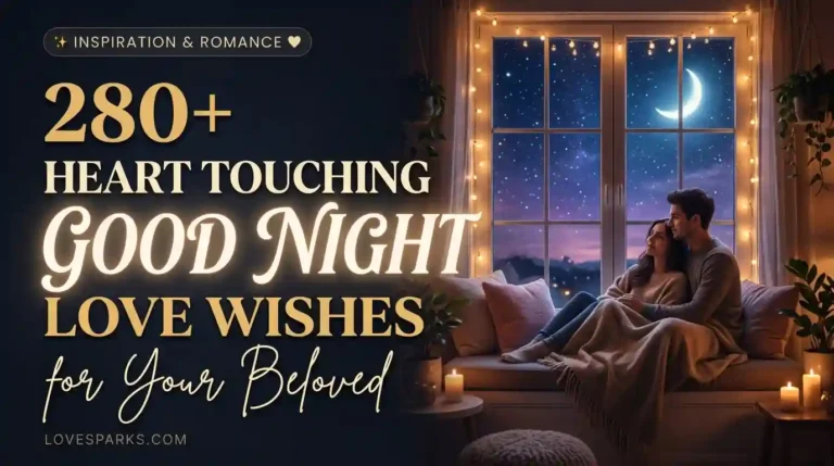 280+ Heart-Touching Good Night Love Wishes for Your Beloved