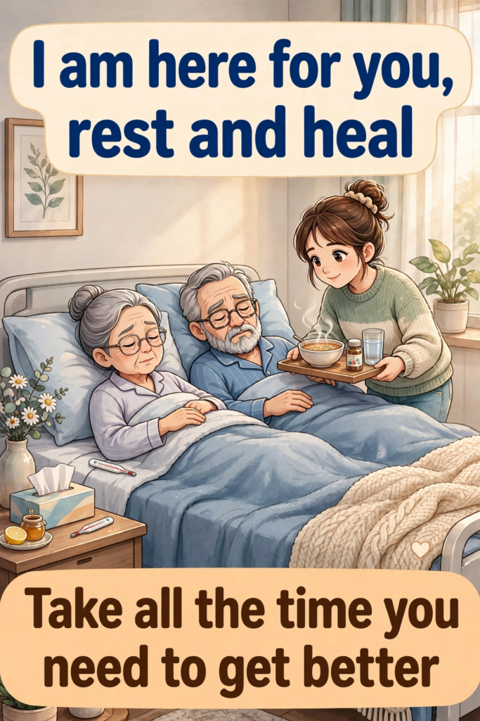 Short Get Well Soon Messages for Parents