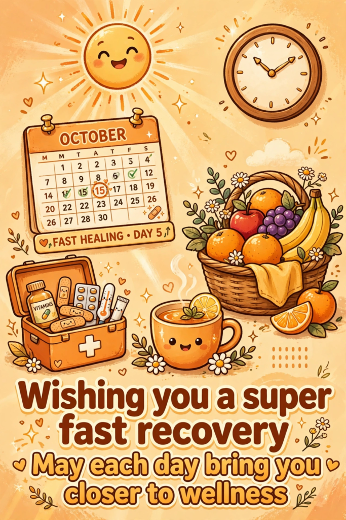 Warm Wishes for a Speedy Recovery