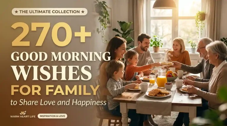 270+ Good Morning Wishes for Family to Share Love and Happiness